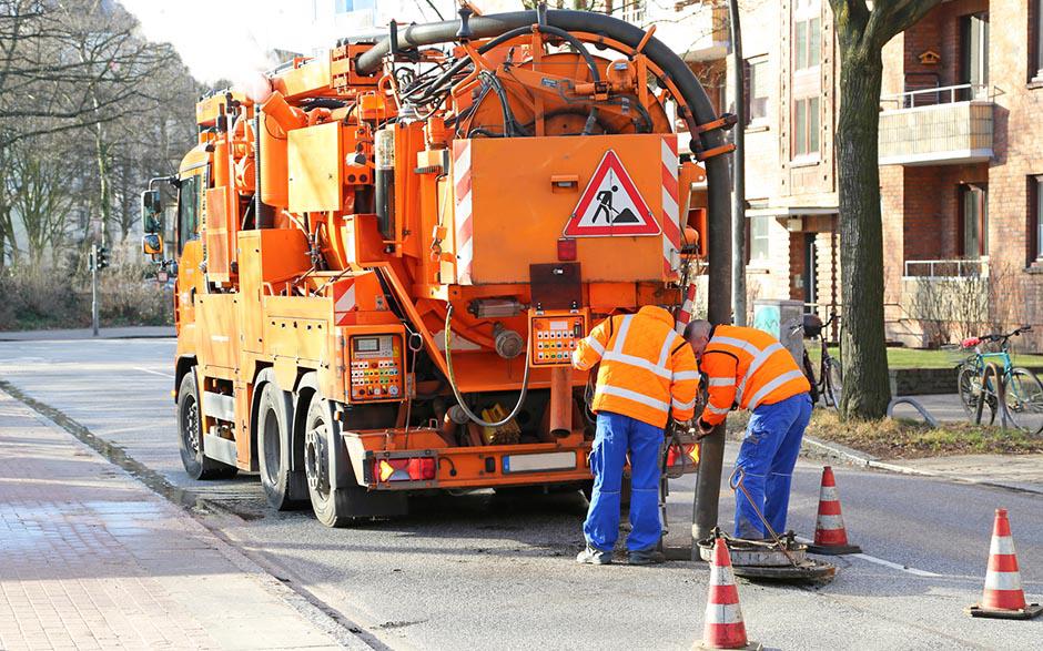 camion de vidange Senlis